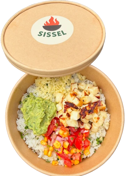 Halloumi bowl